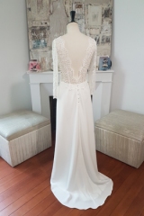 Créatrice de robe de mariée Toulouse Sylvie Mispouillé Dos en dentelle