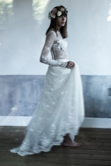 Collection de robe de mariée sur mesure Toulouse Sylvie Mispouillé