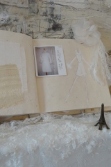 Croquis de robe mariée Atelier Sylvie Mispouillé