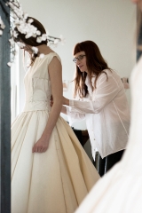 Essayage d'une toile à patron Atelier Sylvie Mispouillé