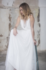 robe de mariée vintage sur mesure sylvie Mispouillé