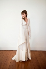 Robe de mariée Kimono Sylvie Mispouillé