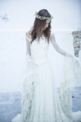 Robe de mariée Tulle Sylvie Mispouillé