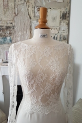 Créatrice de robe de mariée Toulouse Sylvie Mispouillé Dos en dentelle