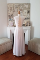 Créatrice de robe de mariée Toulouse Sylvie Mispouillé Dos en dentelle
