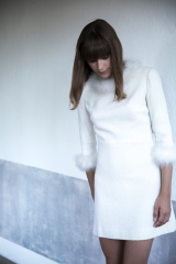 La petite robe blanche inspiration année 60 Sylvie Mispouillé