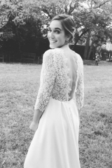 Robe de mariée intemporelle en dentelle