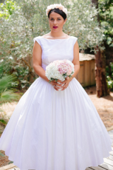 Robe de mariée année 50